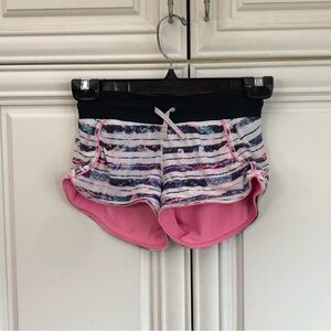 Rare Reversible - Ivivva girls Underwater Paradise board shorts